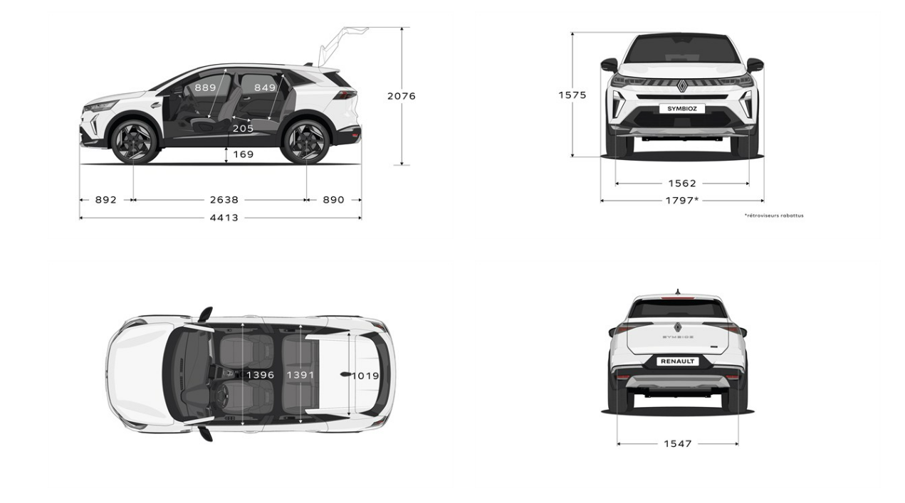 Renault SYMBIOZ nomas automašīna